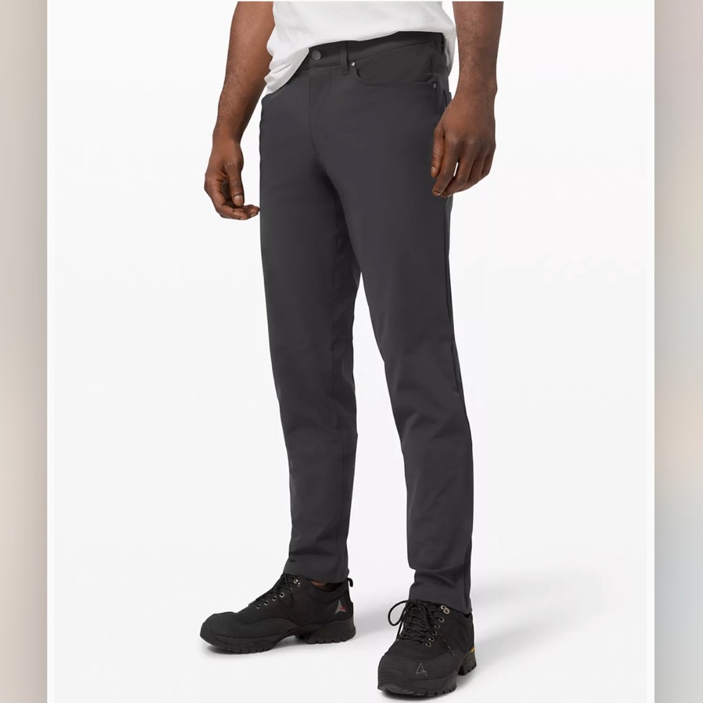 Charcoal Lululemon Trousers (Size 32)